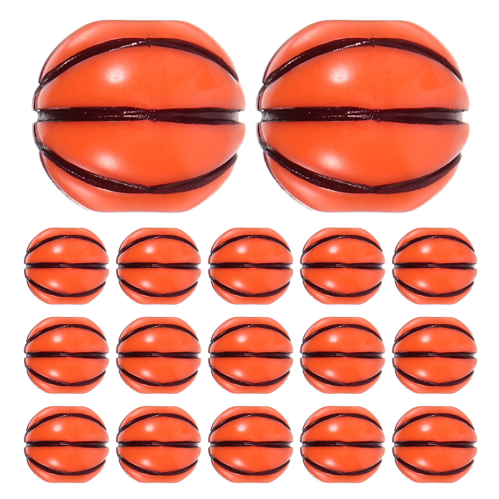 Coordinates Bracelet - 100 stuks basketbal kralen, doe-het-zelf acryl