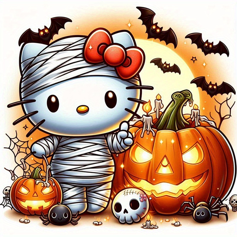 Sanrio Hello Kitty Cartoon Hal - Photo Mosaic Print recensie en prijs