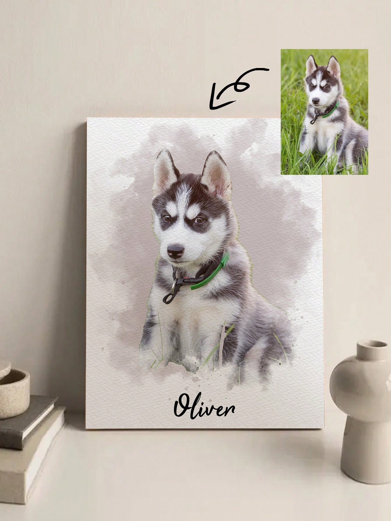 Gepersonaliseerde aquarel huis - Pet Portrait Custom recensie en prijs