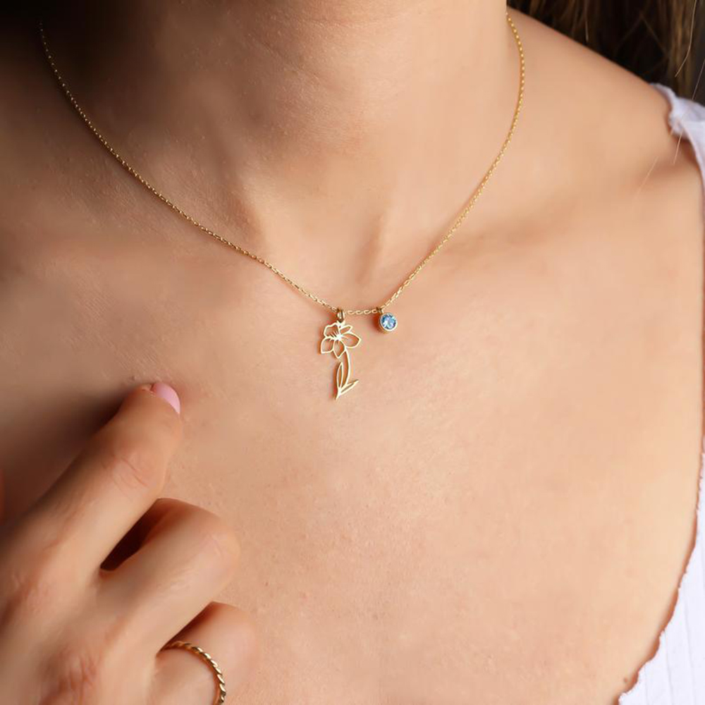 Gepersonaliseerde geboortemaan - Birth Flower Necklace recensie en prijs