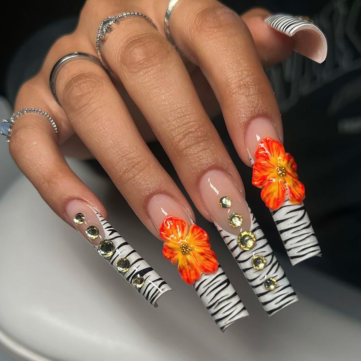 24 stuks bloempers op nagels k - Pressed Flower Art recensie en prijs